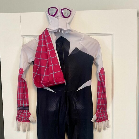 Gwen Stacy Ghost Spider Costume - Youth Sz Large - Picture 1 of 2